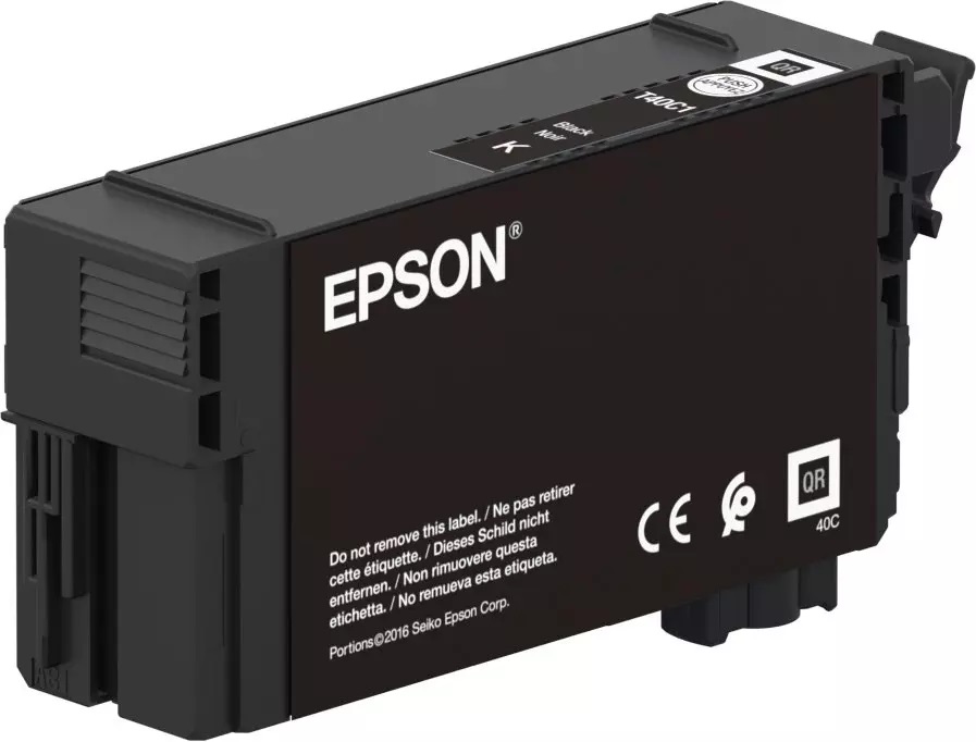 Epson Cartuccia d'Inchiostro UltraChrome XD2 Nero C13T40C140 - 50 ml, Inchiostro a base di pigmento, 1 pz