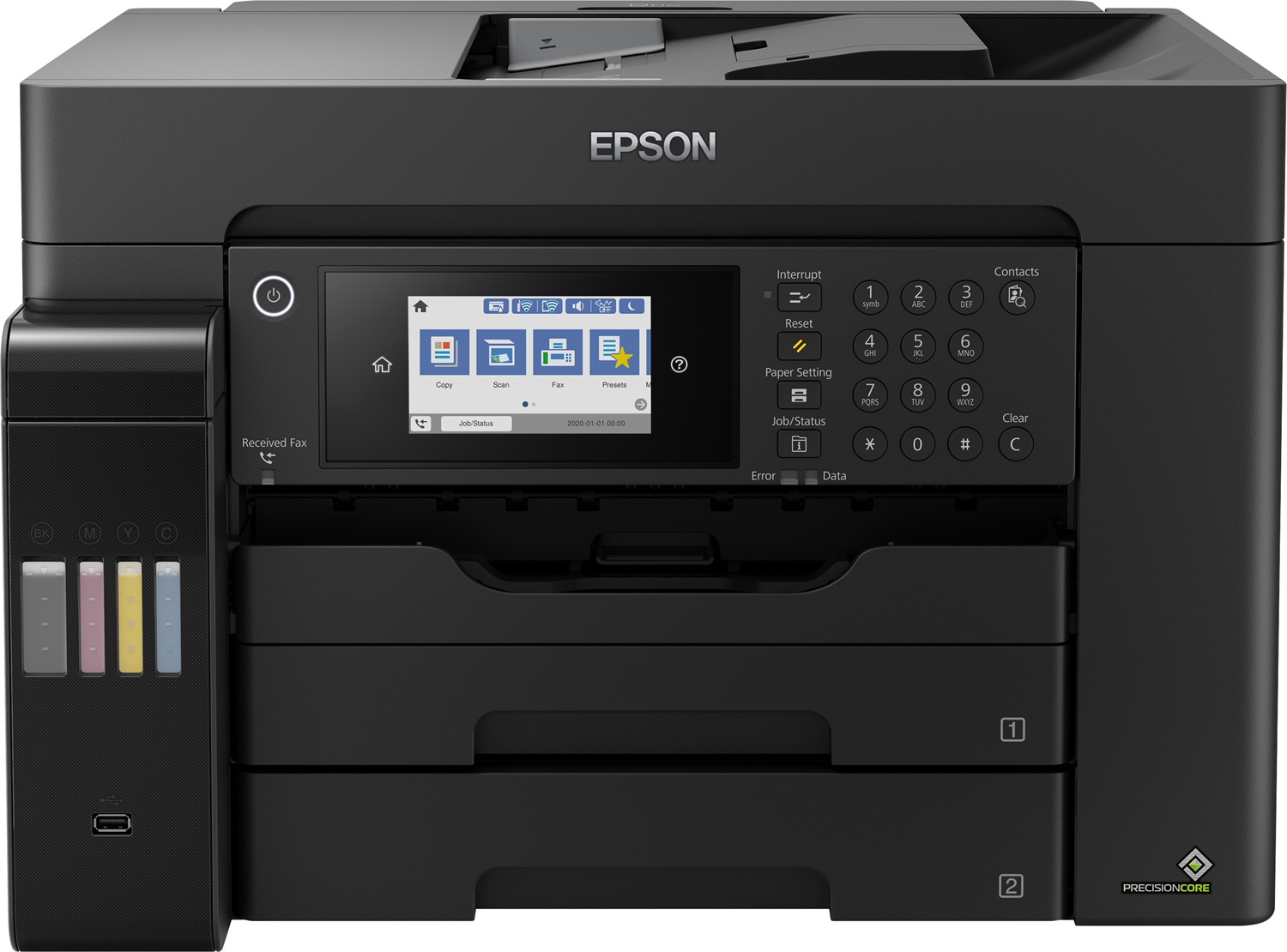 Epson EcoTank L15160 Stampante Inkjet A3 4800 x 1200 DPI 32 ppm Wi-Fi con Vassoi da 250 Fogli