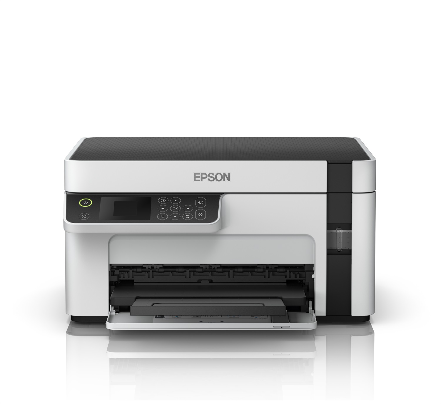 Epson EcoTank ET-M2120 - Stampante Multifunzione Monocromatica 3-in-1, Ink-Jet, Risoluzione 1440x720 DPI, Velocità 32 ppm, Wi-Fi, Flaconi Inchiostro Inclusi