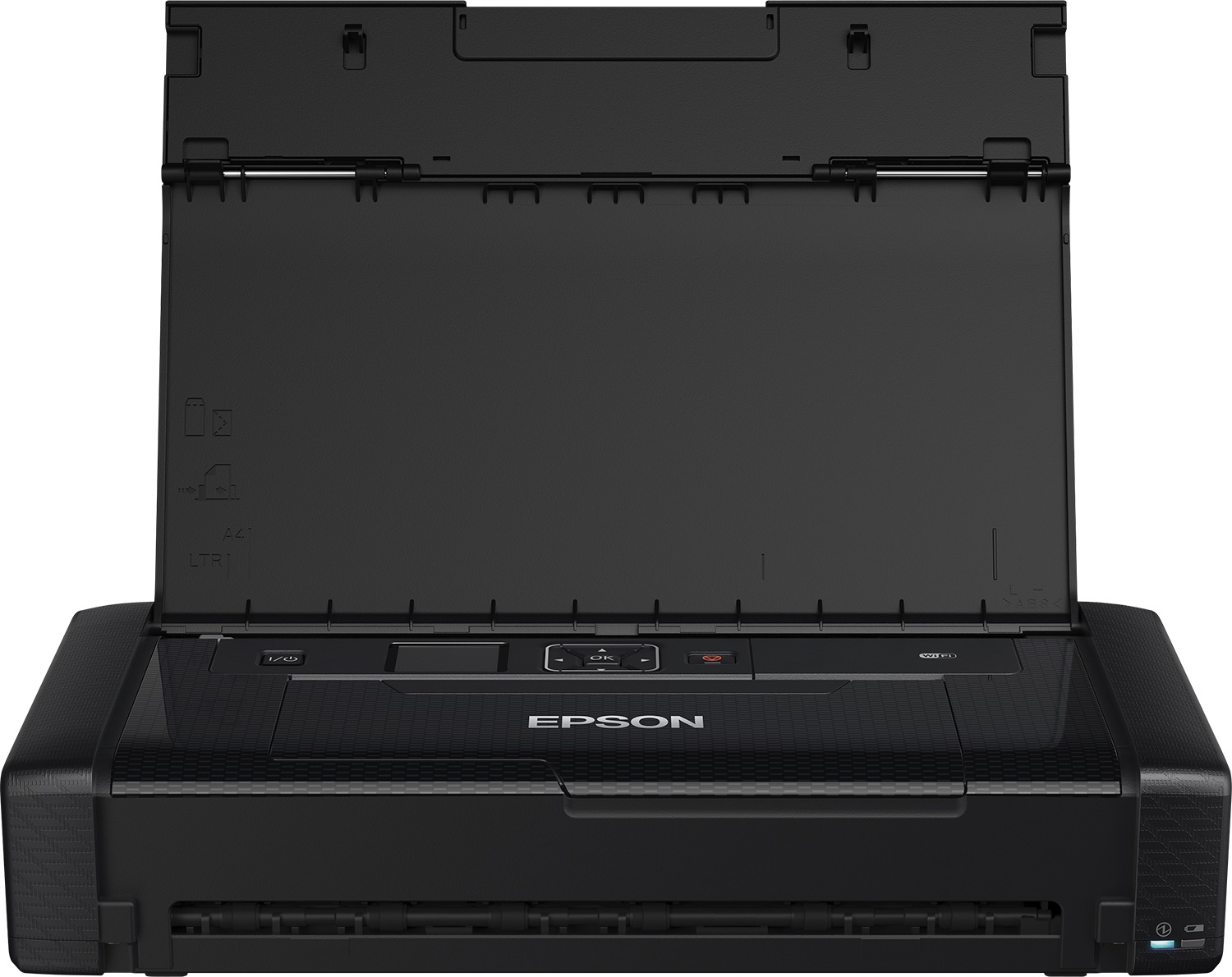Epson WorkForce WF-110W - Stampante a getto d'inchiostro A4, 5760 x 1440 DPI, Wi-Fi, LCD, Portatile