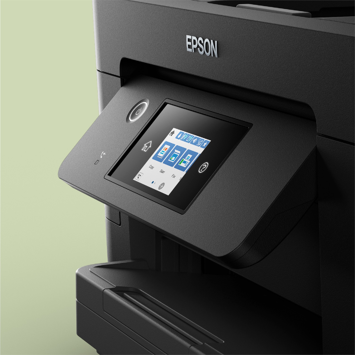 Epson WorkForce Pro WF-3825DWF - Stampante multifunzione A4 getto d'inchiostro 4in1 (stampa, scansione, copia, fax), risoluzione 4800 x 2400 DPI, WiFi Direct, Display LCD 6.8cm, 3 mesi inchiostro incluso con ReadyPrint