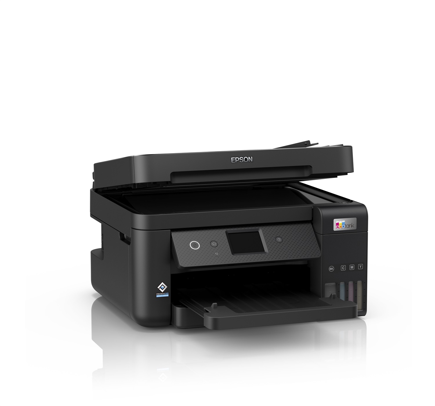 Epson EcoTank ET-4850 - Stampante Multifunzione A4 Inkjet, Stampa, Copia, Scansione e Fax, 4800 x 1200 DPI, Wi-Fi, Ethernet, ADF, Fronte/Retro Automatico, Display LCD Touch