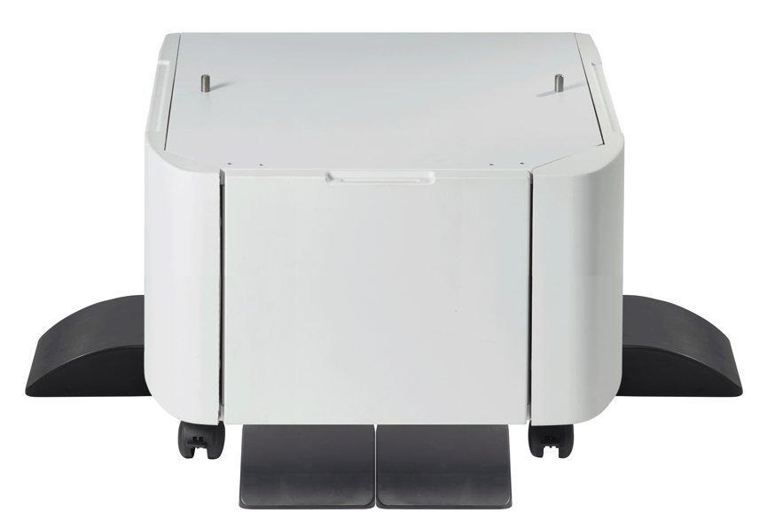 Epson 7112434 Porta Stampante High Cabinet - Nero e Bianco, Compatibile con WorkForce Pro WF-C878RDTWFC, WF-C878RDWF, WF-C879RDTWFC