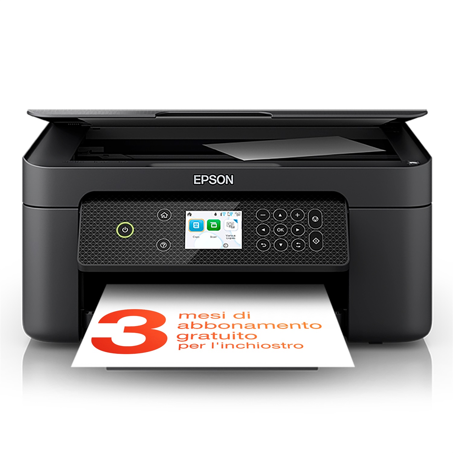 Epson Expression Home XP-4200 - Stampante multifunzione A4 getto d'inchiostro, stampa, copia, scansione, risoluzione 5760 x 1440 DPI, WiFi Direct, AirPrint, Display LCD 6.1cm, 3 mesi di inchiostro incluso