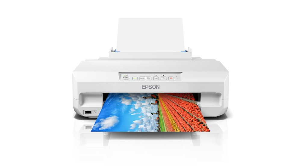 Epson Expression Photo XP-65 - Stampante a getto d'inchiostro A colori, 5760 x 1440 DPI, A4, Wi-Fi, 9,5 ppm, Stampa fronte/retro