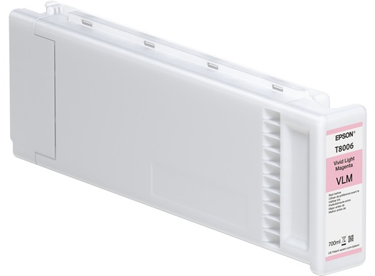 Epson T80060N UltraChrome PRO Cartuccia d'Inchiostro Originale Magenta Chiaro 700 ml - Confezione Singola