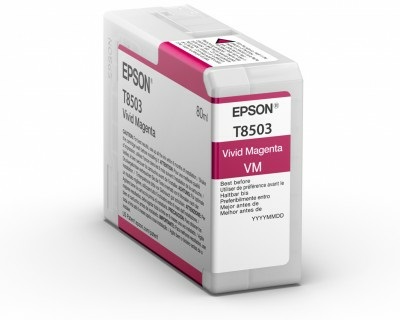 Epson T8503 Cartuccia d'inchiostro Originale Magenta 80ml per SureColor SC-P800 - 1 pz