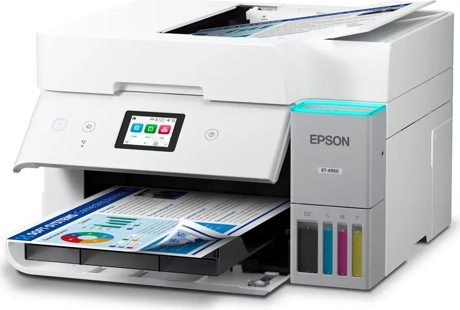 Epson EcoTank ET-4956 Stampante Multifunzione A4 Ad Inchiostro 4800 x 1200 DPI 35 ppm Wi-Fi