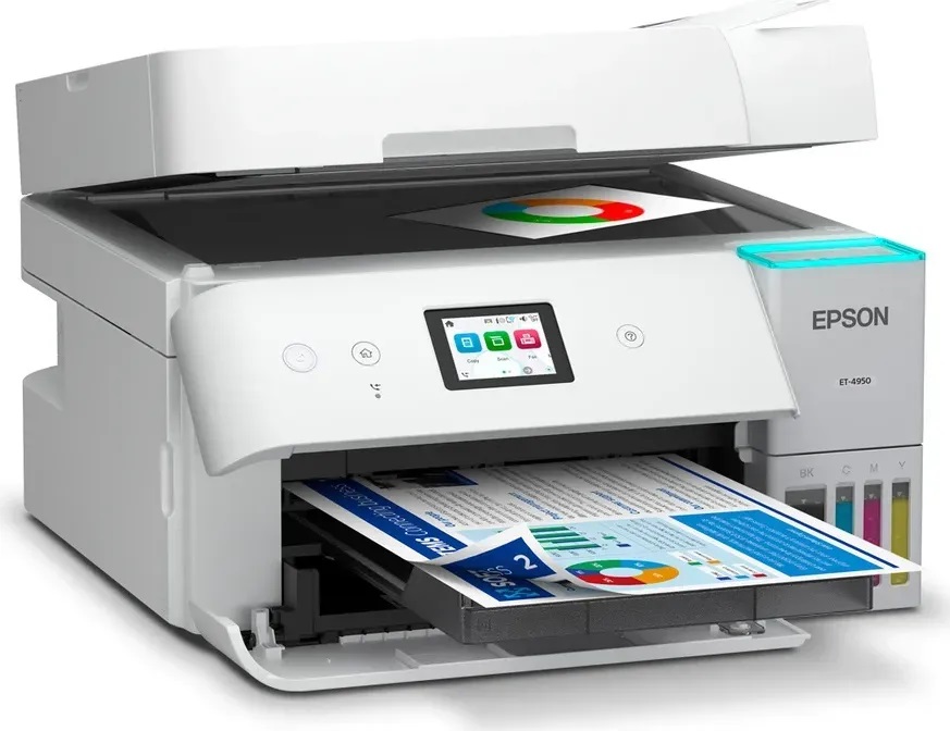 Epson EcoTank ET-4956 Stampante Multifunzione A4 Ad Inchiostro 4800 x 1200 DPI 35 ppm Wi-Fi