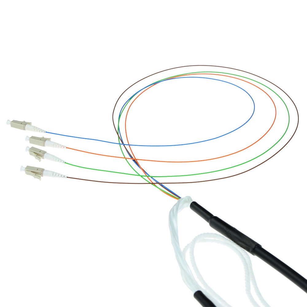 ACT Cavo Fibra Ottica 60m Singlemode 9/125 OS2 4 vie con Connettori LC