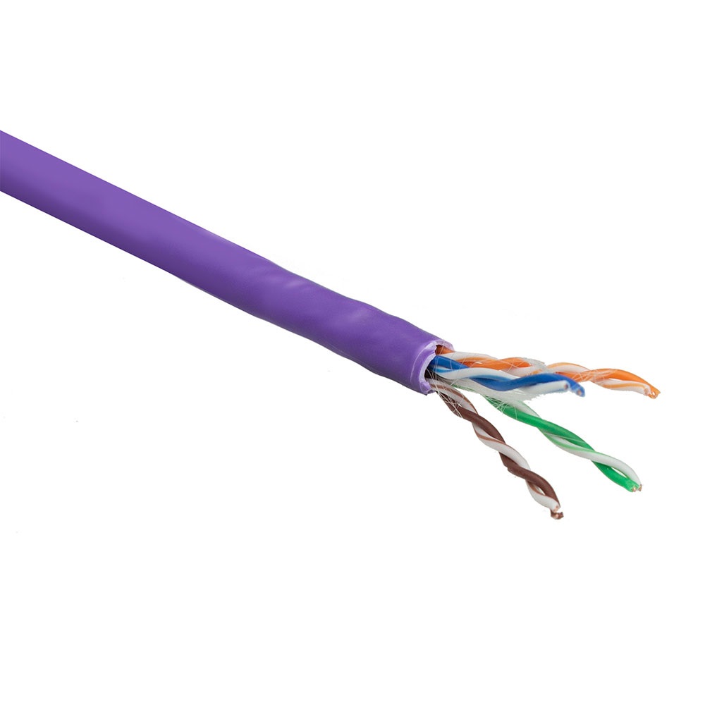 ACT XS6003 Cavo di Rete Cat6 U/UTP Viola 305 m