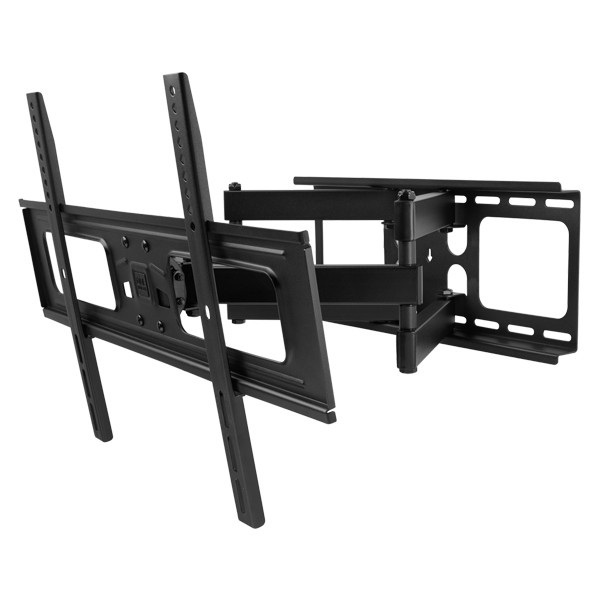 One For All WM4661 Supporto TV a Parete Full Motion - Girevole 120°, Inclinabile 15°, per TV da 32-90 pollici, Max 60kg, VESA 200x200 a 600x400, Nero
