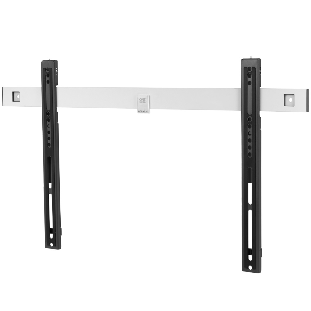 One For All WM6611 Supporto da Parete per TV - Montaggio Fisso, 32-84 pollici, Massimo Peso 80kg, Colore Nero, Distanza dal Muro 13mm