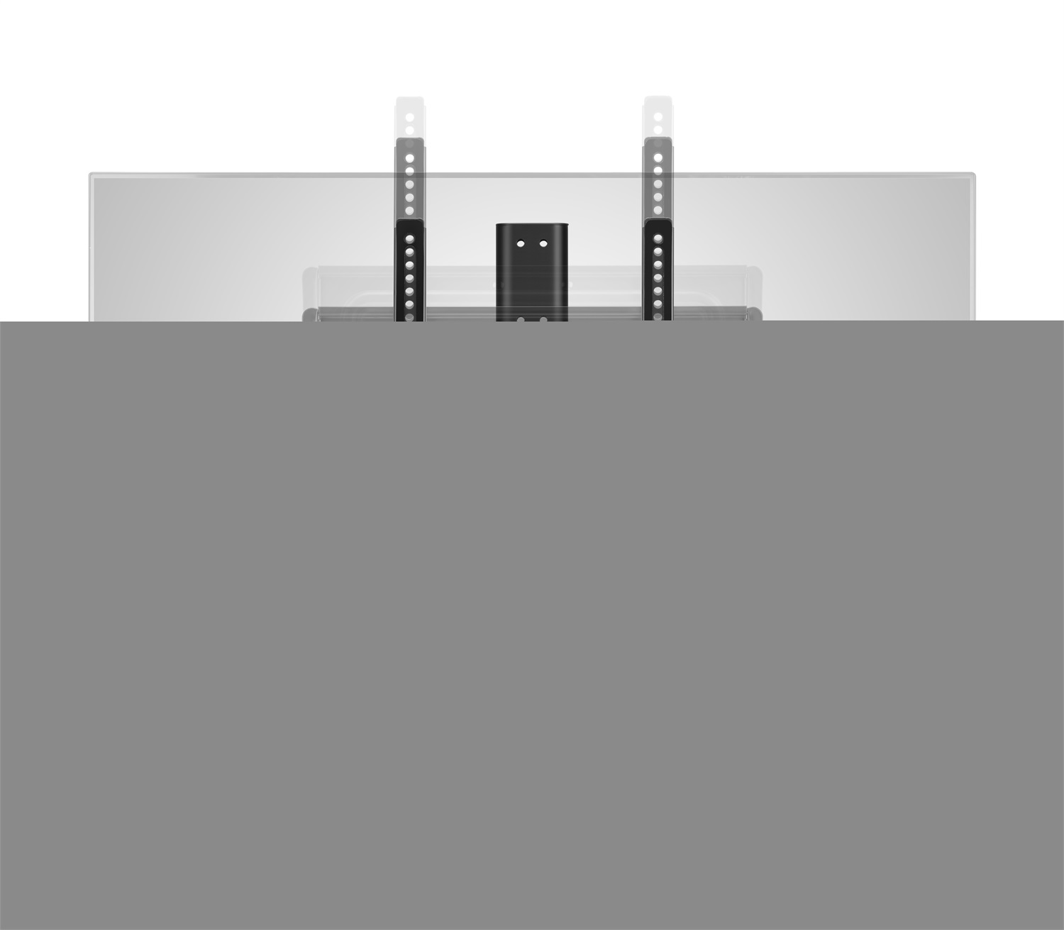 One For All Solid Line WM 4471 Supporto TV a Parete Nero per Schermi da 32