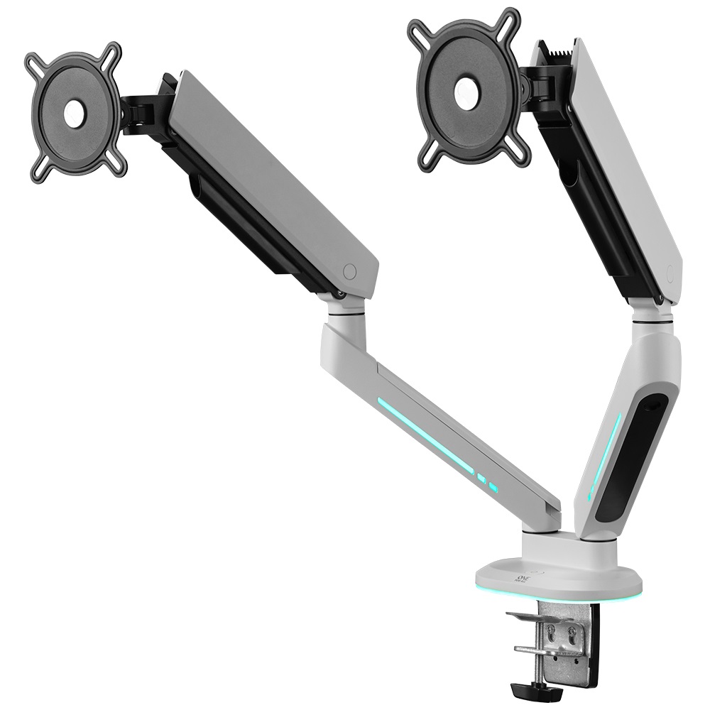 One For All DM8220 - Braccio Universale per Monitor Doppio 21-45
