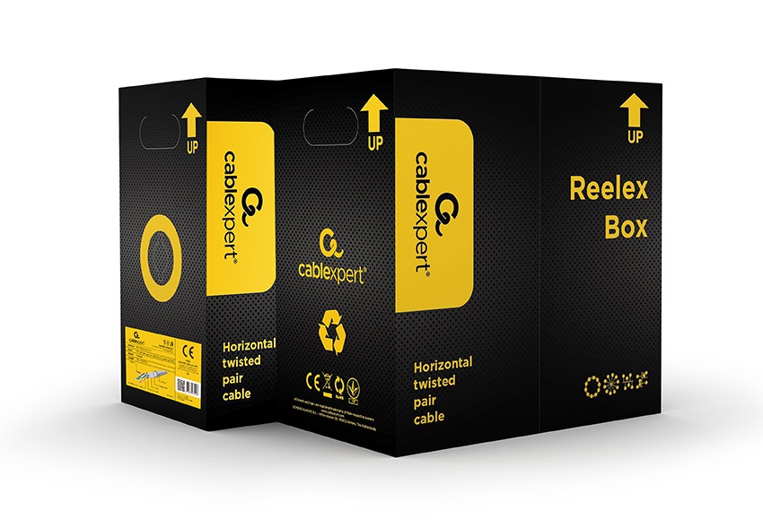 Gembird Cavo di Rete 305m Cat5e FTP F/UTP Grigio