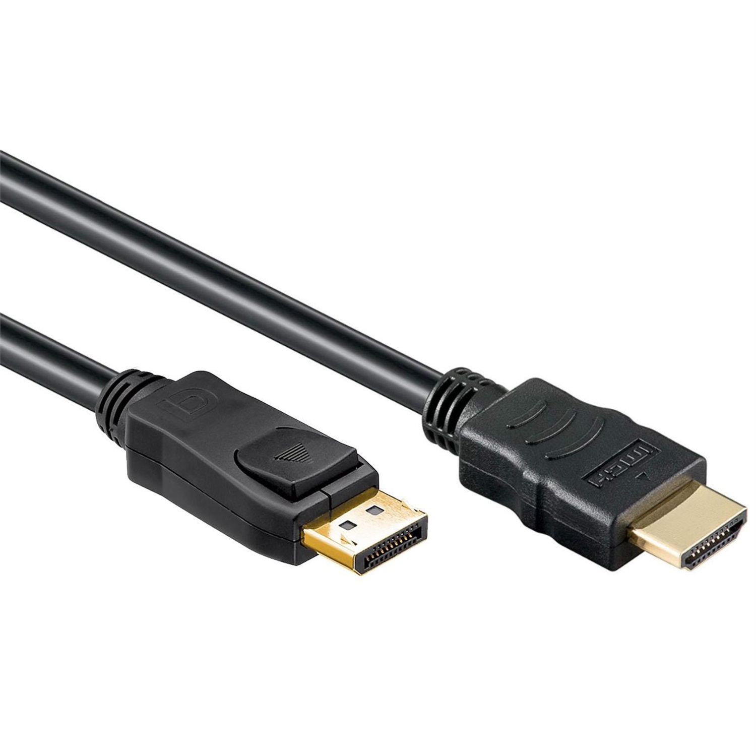 Gembird Adattatore DisplayPort a HDMI 1.8m - Cavo HDMI A Nero