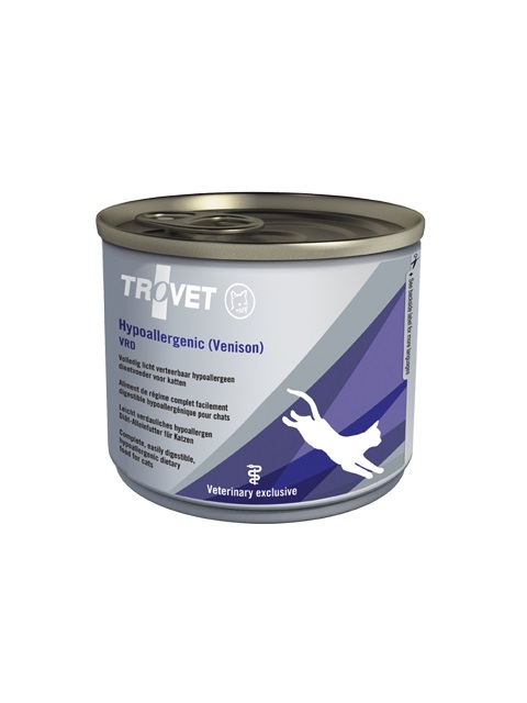 Trovet Hypoallergenic Cervo 200 g - Alimento Dietetico Ipoallergenico per Gatti