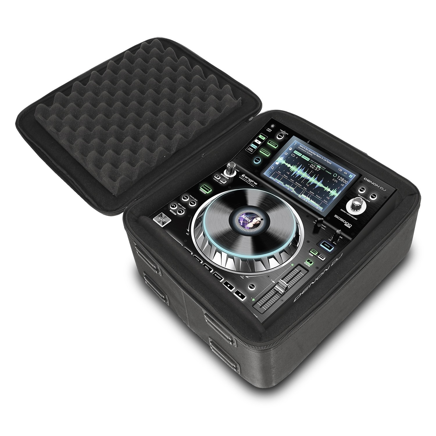 UDG GEAR U9121BL Borsa Custodia per CD Player/Mixer Grande, Nero - Dimensioni 38x46x17 cm con Tasca Frontale