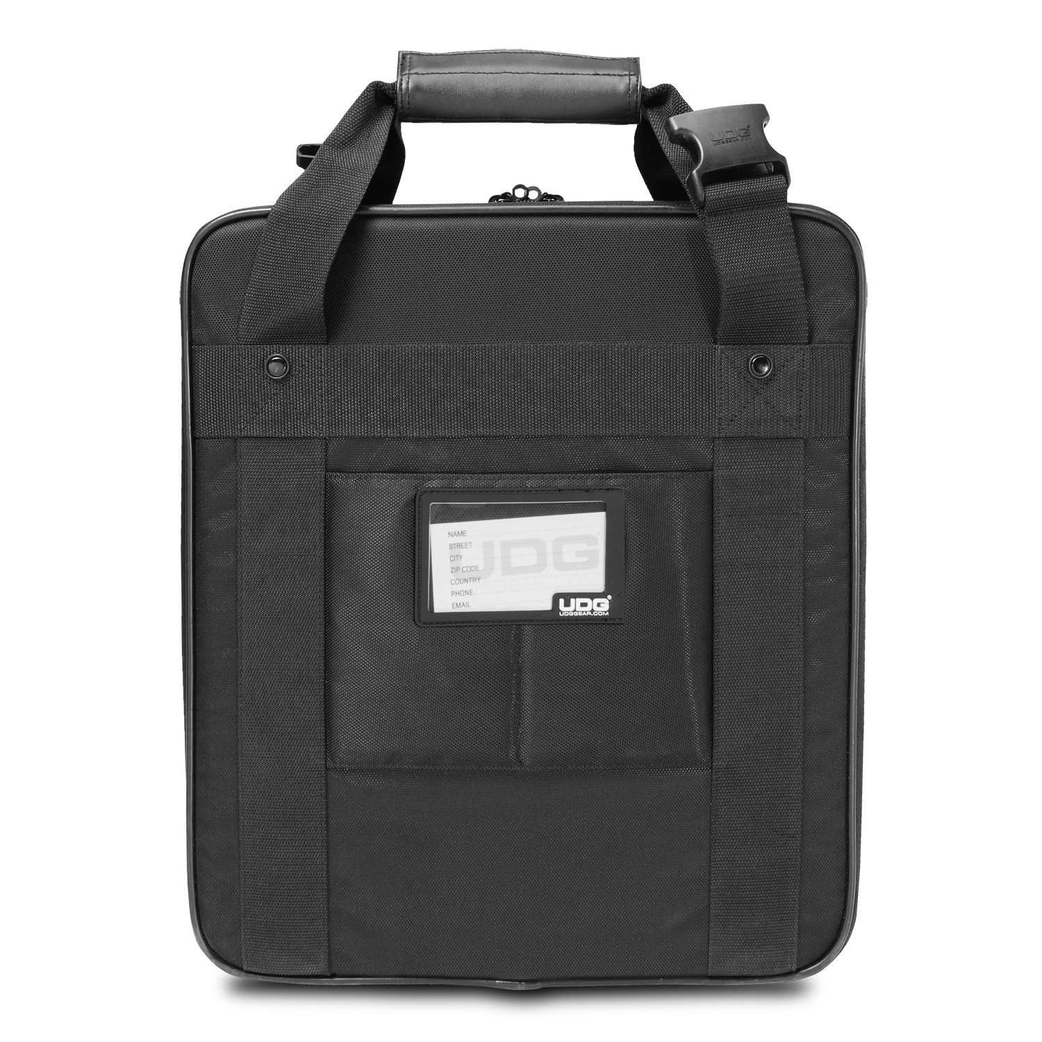UDG GEAR U9121BL Borsa Custodia per CD Player/Mixer Grande, Nero - Dimensioni 38x46x17 cm con Tasca Frontale