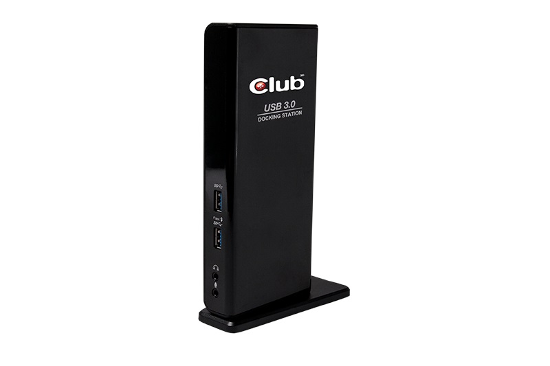 CLUB3D Mini Docking Station USB Type A 3.1 Gen 1 Dual Display 1200P CSV-3242HD