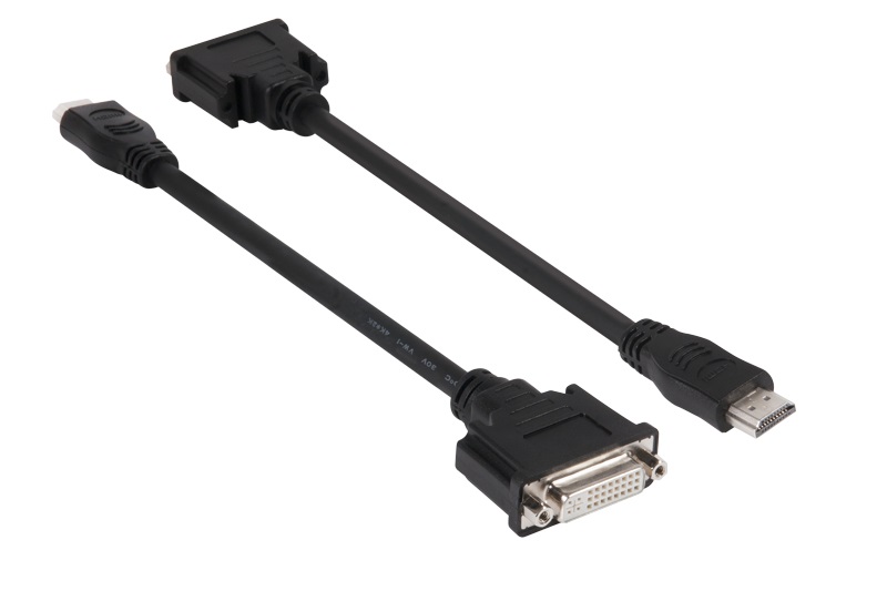 CLUB3D HDMI to DVI Single Link Passive Adapter, 0,40 m, HDMI Maschio a DVI Femmina, Risoluzione 1920 x 1200 Pixel