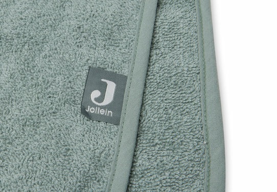 Jollein Poncho Asciugamano per Bambini 1-4 Anni in 100% Spugna di Cotone con Cappuccio e Orecchie