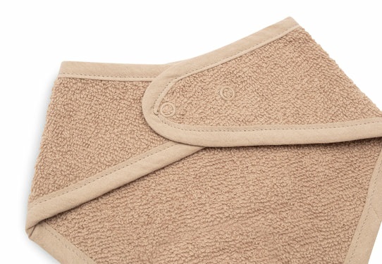 Jollein Bavaglino Bandana Set da 2 Pezzi, 37 x 24,5 cm, 100% Cotone, Bottoni a Pressione, Certificato OEKO-TEX