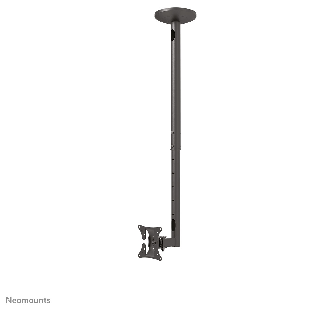 Neomounts Supporto da soffitto per schermi LCD/LED/TFT - Modello FPMA-C050BLACK, Fino a 20 kg, Regolabile 500-850 mm