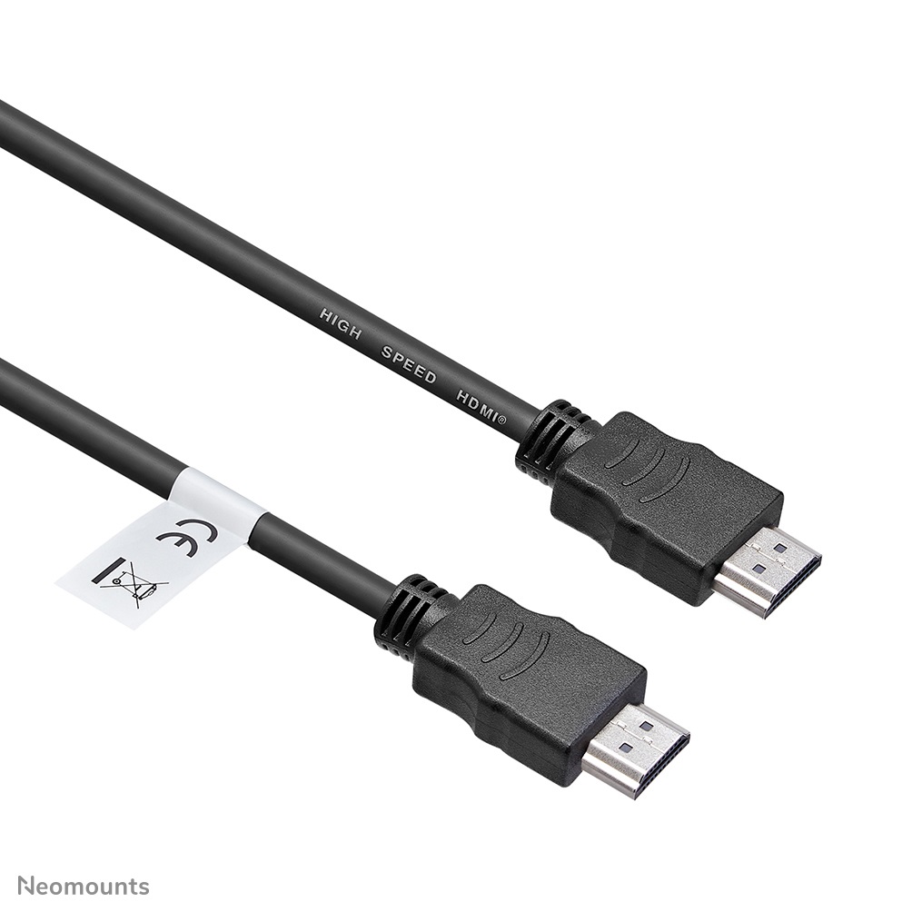 Neomounts Cavo HDMI 1.3 - 1.8 metri, Alta Velocità, Maschio/Maschio 19 pin, 10,2 Gbit/s, Nero