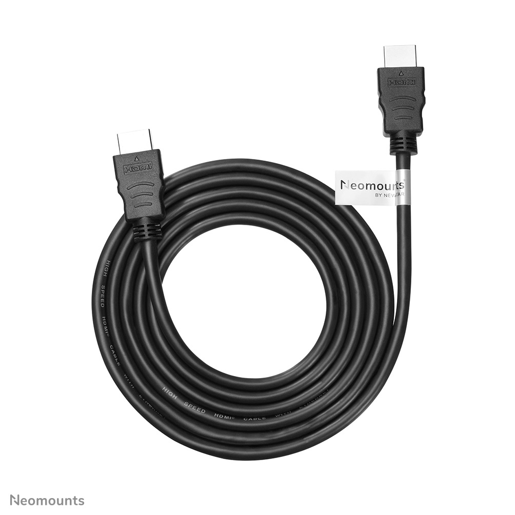 Neomounts Cavo HDMI 1.3 - 1.8 metri, Alta Velocità, Maschio/Maschio 19 pin, 10,2 Gbit/s, Nero