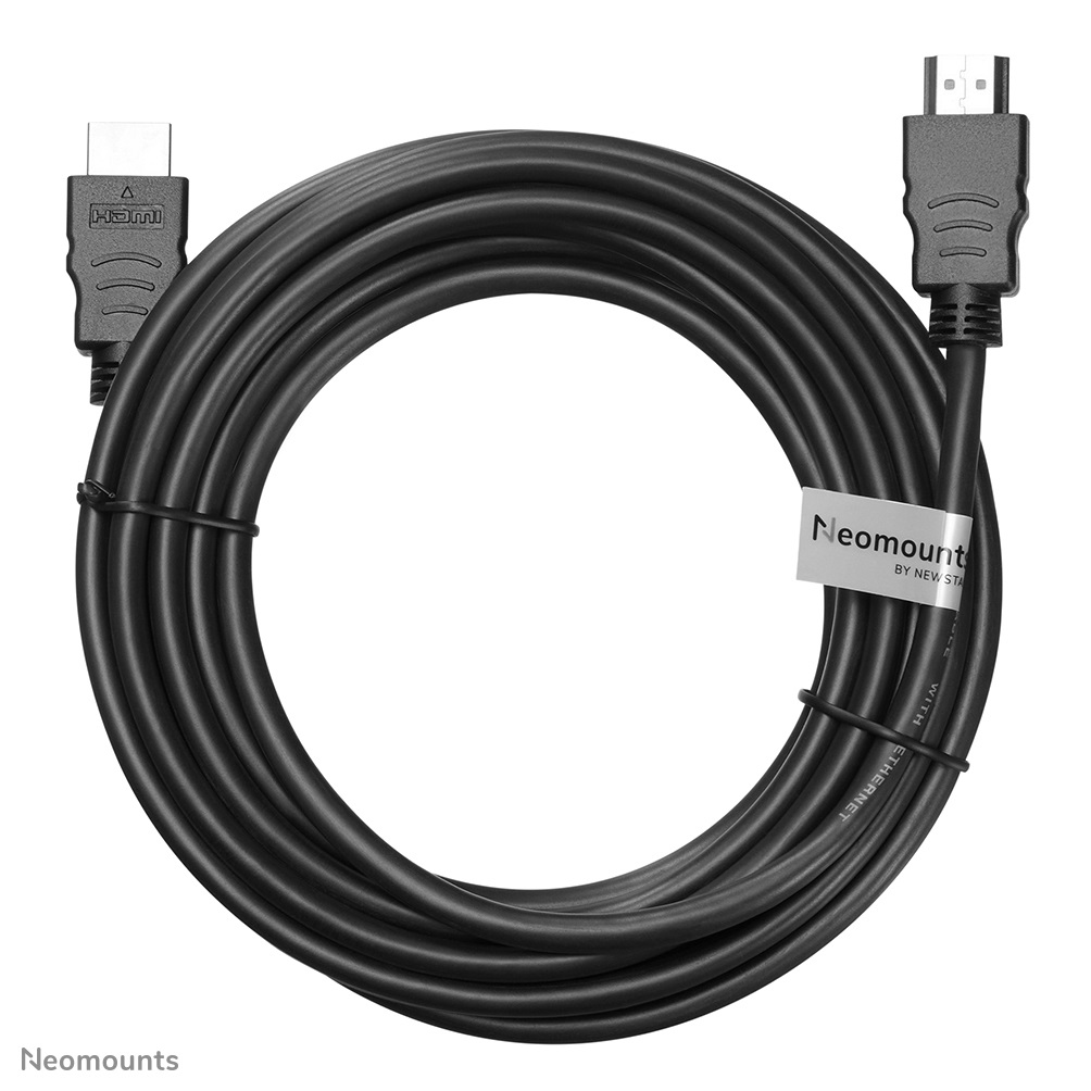 Neomounts Cavo HDMI 1.3 Prolunga - 5 metri, Alta Velocità 10,2 Gbit/s, Connettori Maschio/Maschio