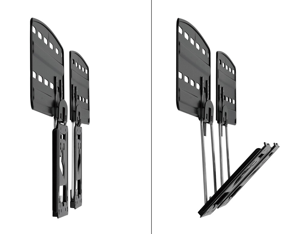 Neomounts WL30-265BL1 Supporto a Parete Ultrapiatto per TV Samsung 43-85 Pollici, Nero, Fino a 60kg