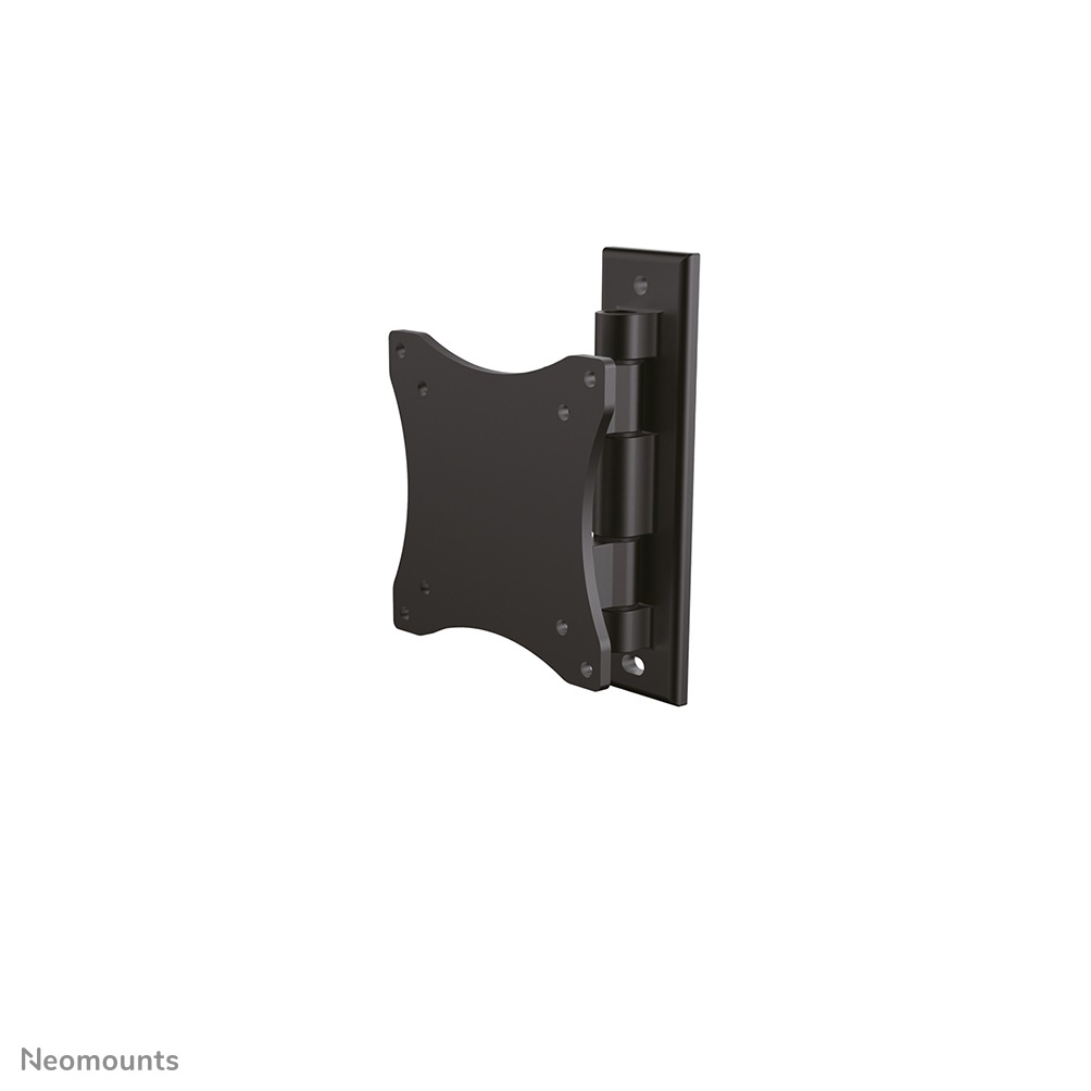 Neomounts FPMA-W810BLACK Supporto a parete per monitor/TV 25,4-68,6 cm con inclinazione 0-20° e standard VESA 75x75mm e 100x100mm, Nero