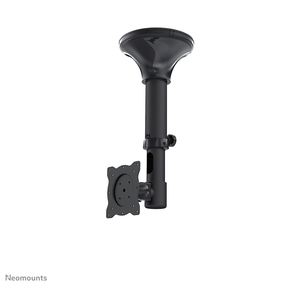 Neomounts FPMA-C025BLACK - Supporto da soffitto per 1 Schermo/Monitor, Colore Nero