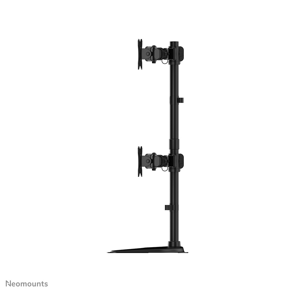 Neomounts NM-D335D4BLACK Supporto da Scrivania per Monitor Inclinabile e Girevole fino a 27'' (8 kg) - Nero