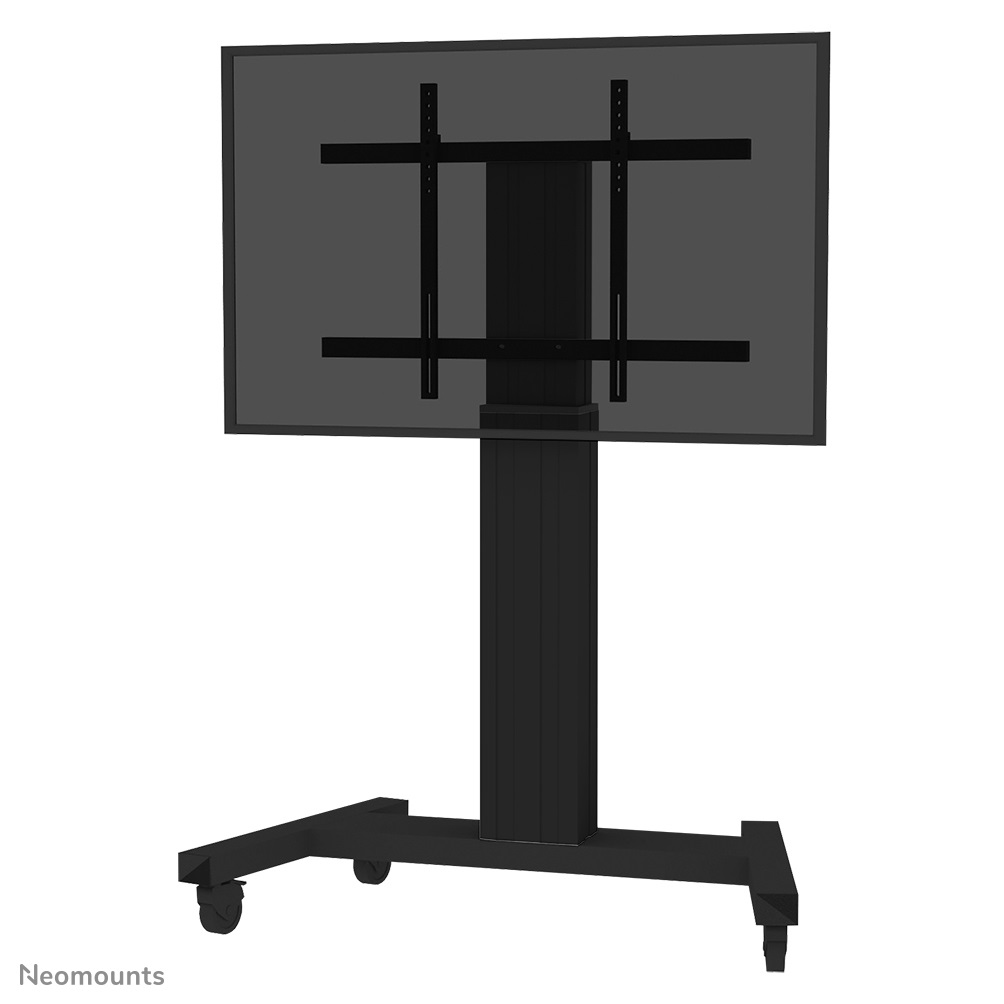 Neomounts PLASMA-M2250BLACK Carrello Portatile Motorizzato per TV - Fino a 100'' - Altezza Regolabile 1200-1700 mm - Capacità 130 kg