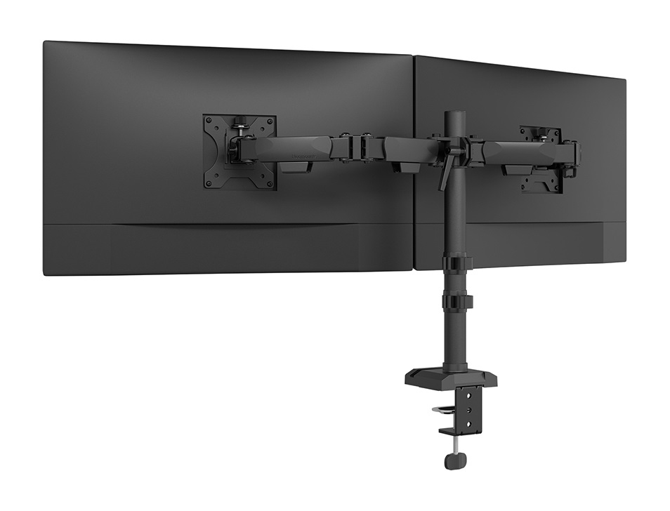 Neomounts DS60-600BL2 Braccio per Monitor Doppio 10-32