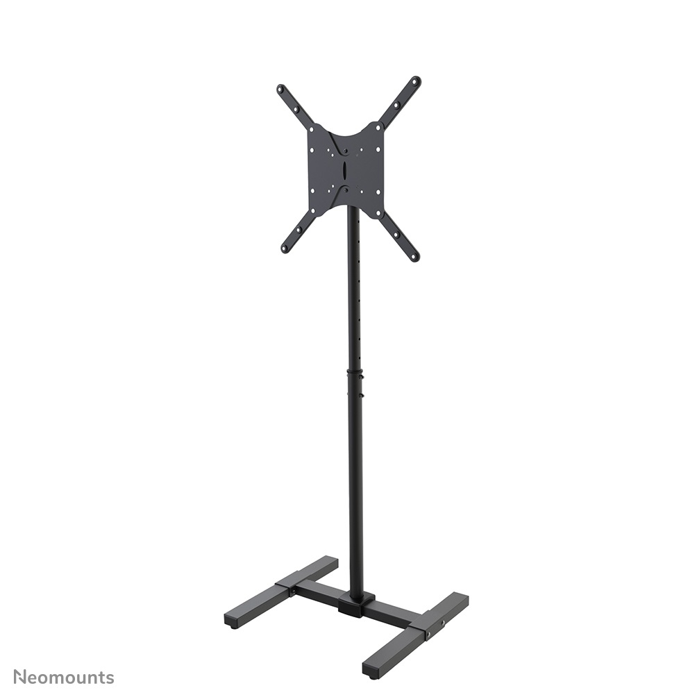Neomounts Supporto da Pavimento per TV NS-FS100BLACK - Altezza Regolabile 75-124 cm, Fino a 55
