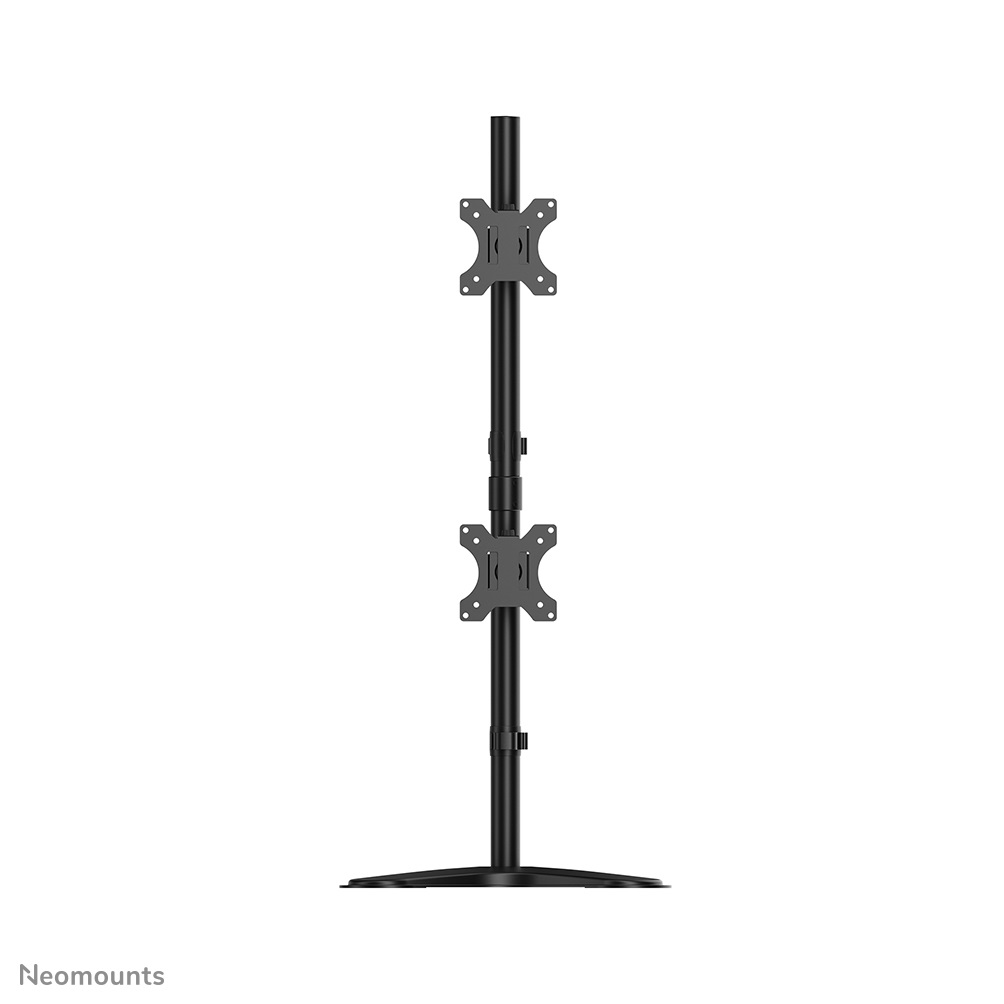 Neomounts Supporto da scrivania per monitor doppio FPMA-D550DDVBLACK - Inclinabile e girevole, per due monitor fino a 32 pollici, capacità 6 kg