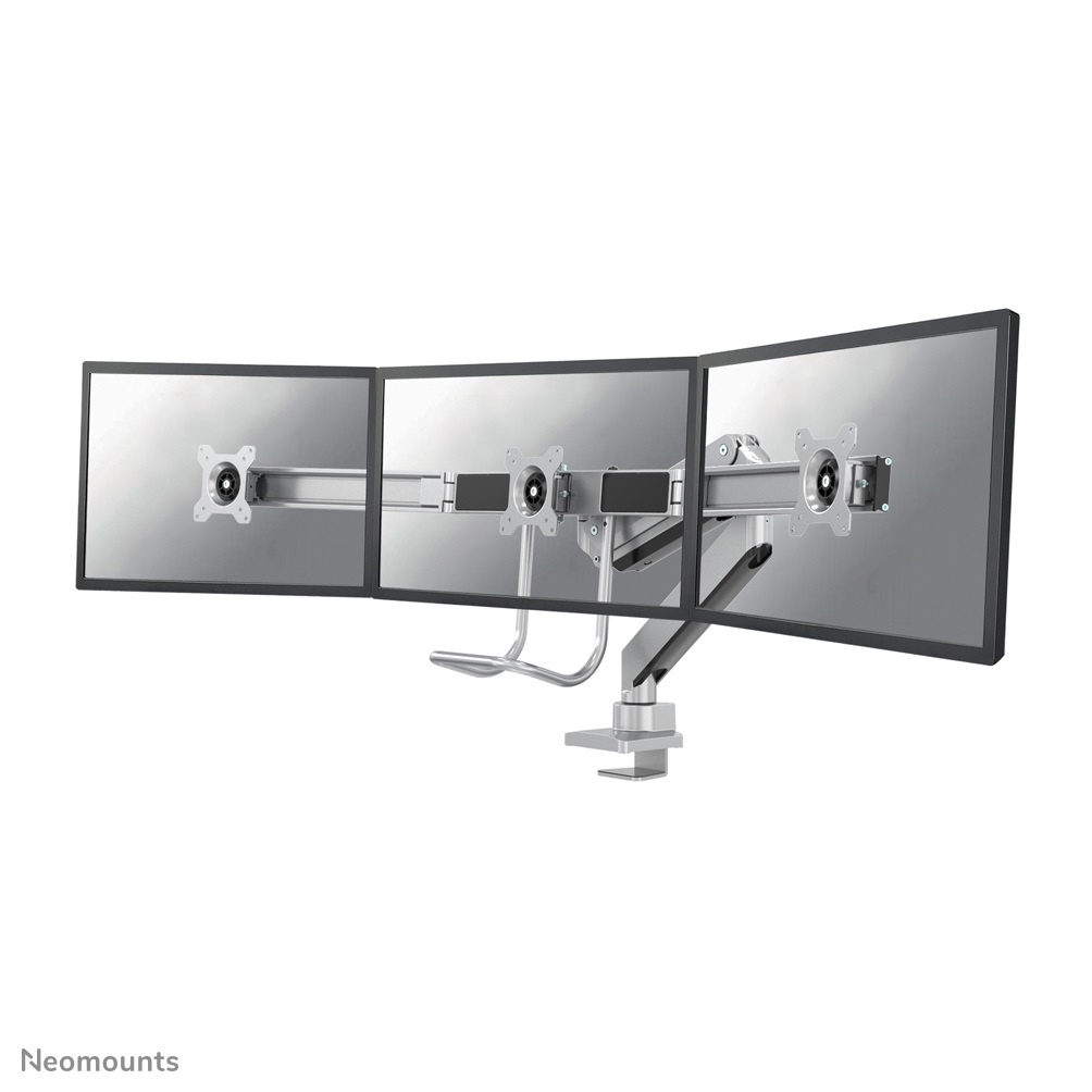 Neomounts NM-D775DX3SILVER Supporto da Scrivania per Monitor 17
