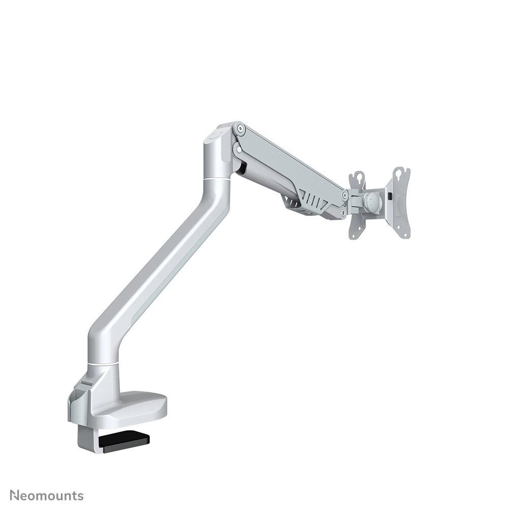 Neomounts FPMA-D750SILVER2 Supporto da Scrivania per Monitor fino a 32'' - Argento, Fissaggio con Morsetto o Vite Centrale