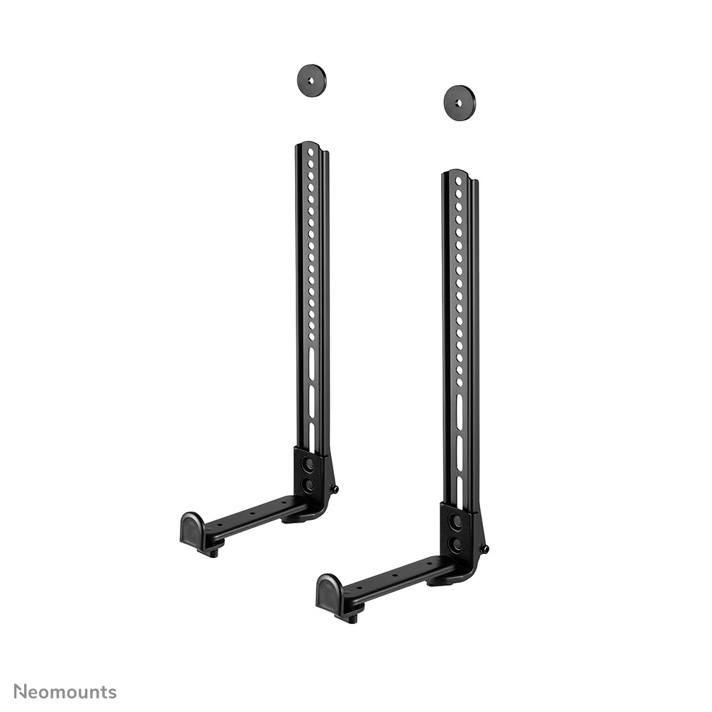 Neomounts by Newstar AWL29-650BL1 - Supporto Universale per Soundbar/Videobar, Capacità 15 kg, Regolabile in Profondità e Altezza, Nero