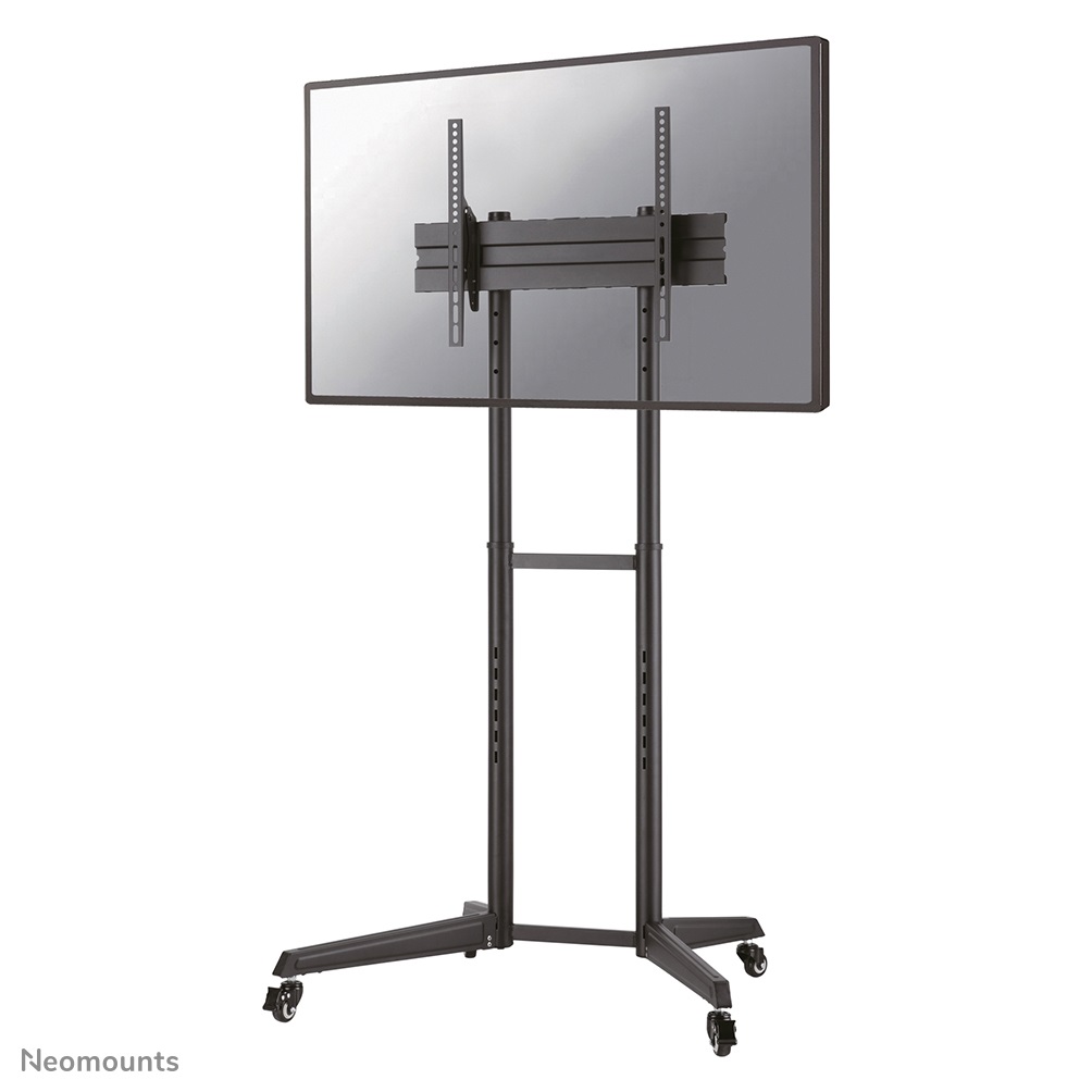 Neomounts FL50-540BL1 Supporto da Pavimento Mobile per TV 37-70'' - Capacità 50kg, Regolabile in Altezza e Inclinabile