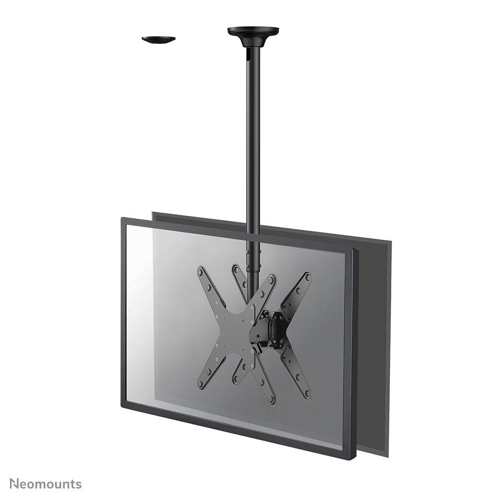 Neomounts FPMA-C340DBLACK Supporto da Soffitto per TV/Monitor fino a 75