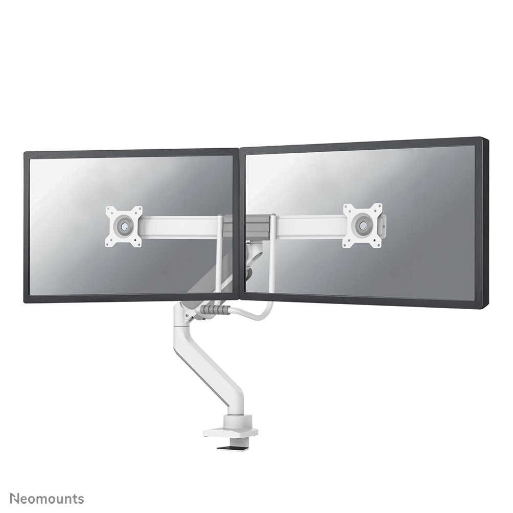 Neomounts by Newstar Supporto da Scrivania DS75-450WH2 Bianco per Monitor 17-32