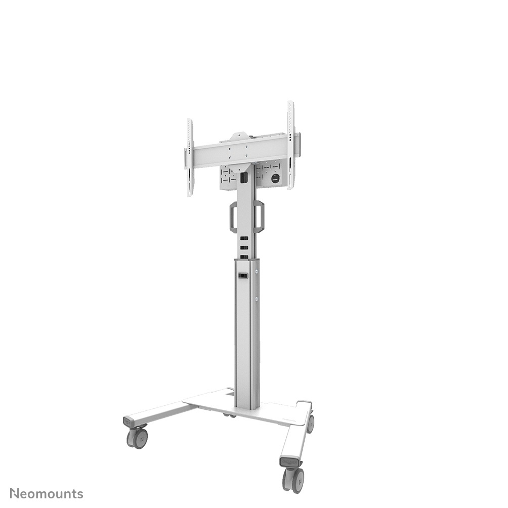 Neomounts FL50S-825WH1 Supporto TV da Pavimento Inclinabile e Regolabile in Altezza fino a 70 kg per Schermi da 37