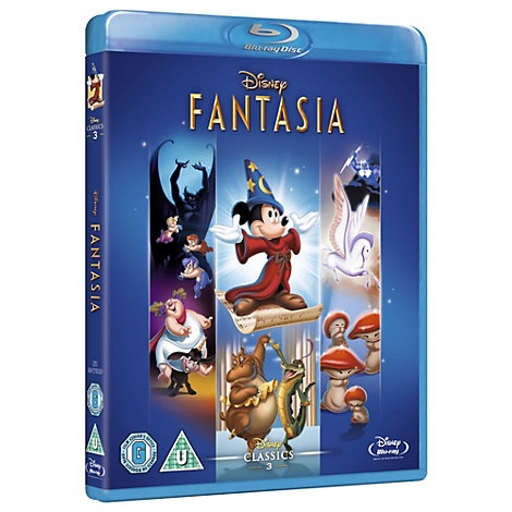 Walt Disney Fantasia - Blu-ray Edizione Regno Unito con Deems Taylor, Samuel Armstrong e James Algar