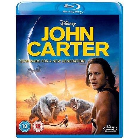 Walt Disney Studios John Carter (Blu-ray) - Edizione Regno Unito, Region B, con Polly Walker, Ciarán Hinds, Bryan Cranston e Dominic West