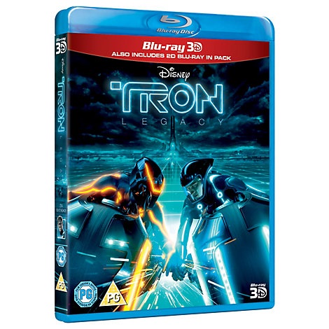 Walt Disney TRON: Legacy - Blu-ray Edizione Regno Unito, PG, Blu-ray 3D, Region Free